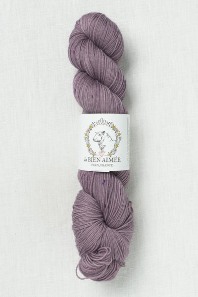 La Bien Aimee Merino Super Sock Victorian Mauve