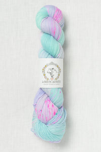 La Bien Aimee Merino Super Sock Waterlilies