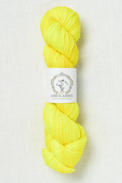 La Bien Aimee Merino Super Sock La Bien Aimee Yellow