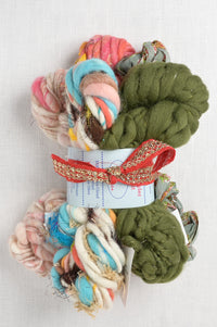 Knit Collage Mini Skein Sampler Set Dusty Greens