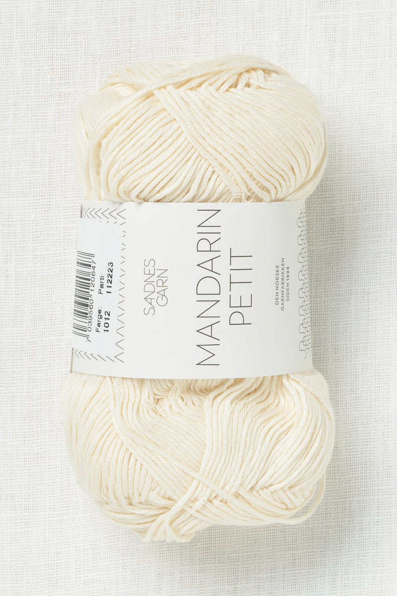 Sandnes Garn Mandarin Petit 1012 Natural