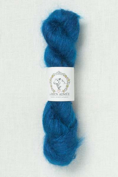 La Bien Aimee Mohair Silk Mariniere Bleu