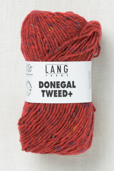 Lang Yarns Donegal Tweed Plus 60 Red