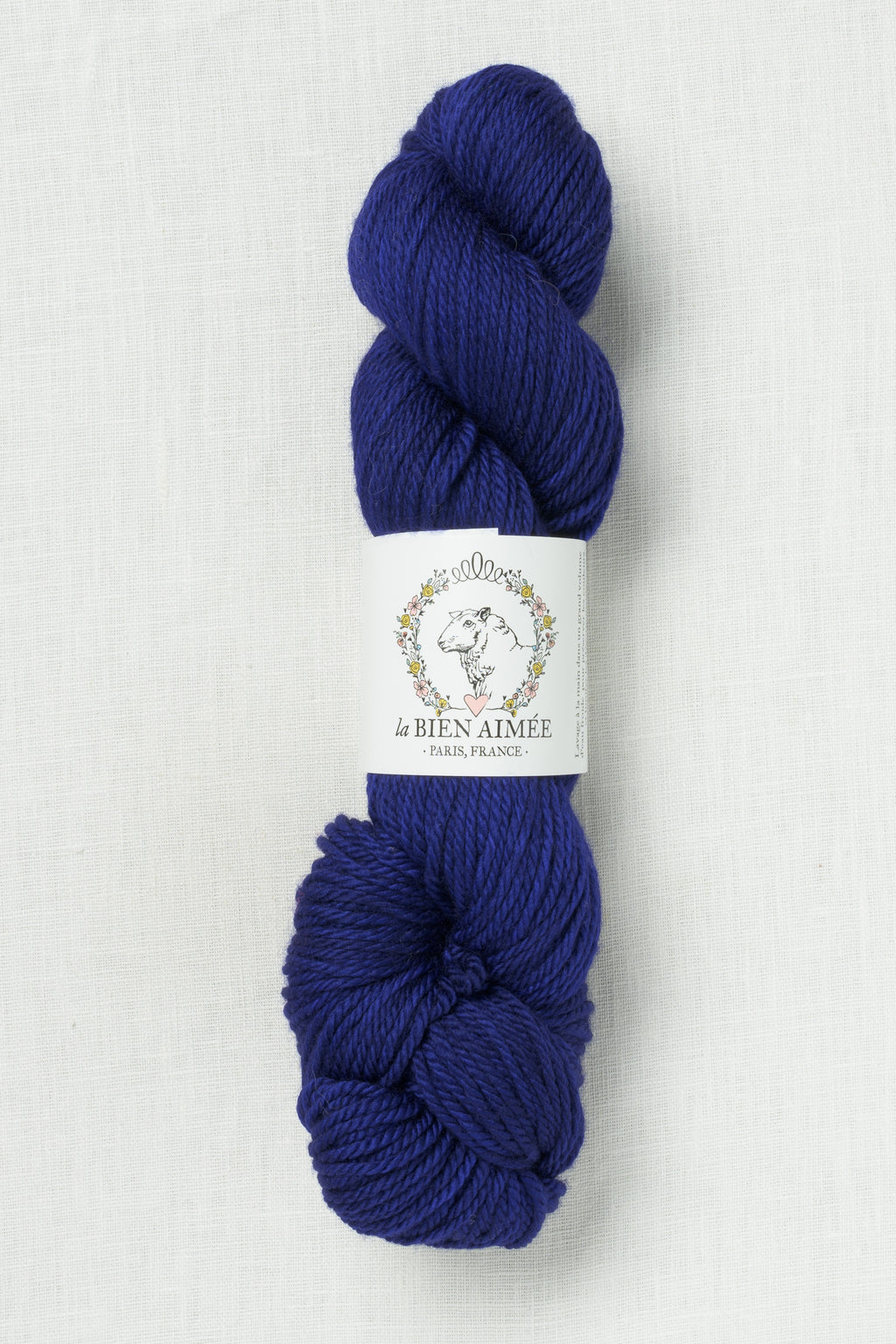 La Bien Aimee Merino Aran Bleu Royal