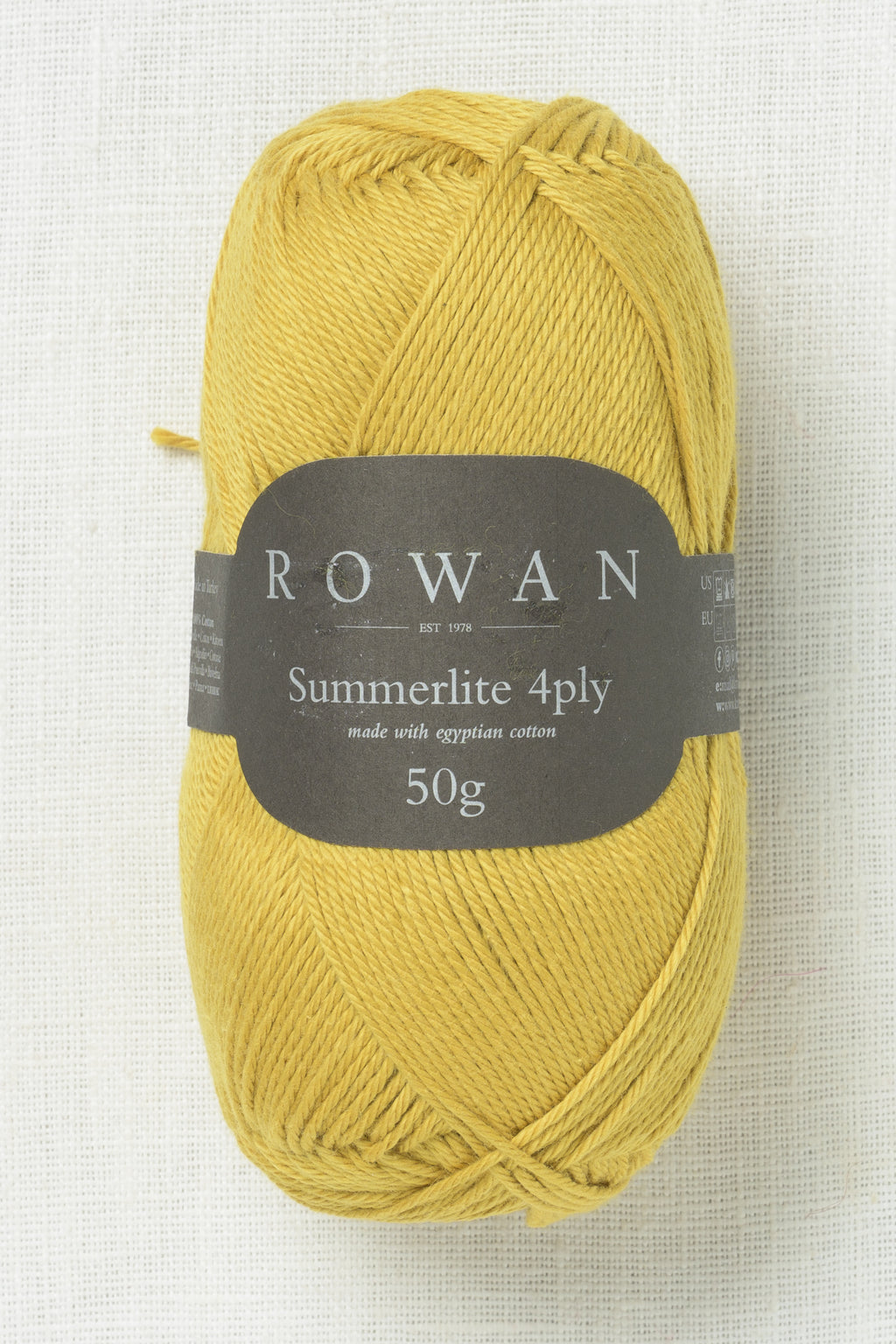 Rowan Summerlite 4Ply 455 Mustard