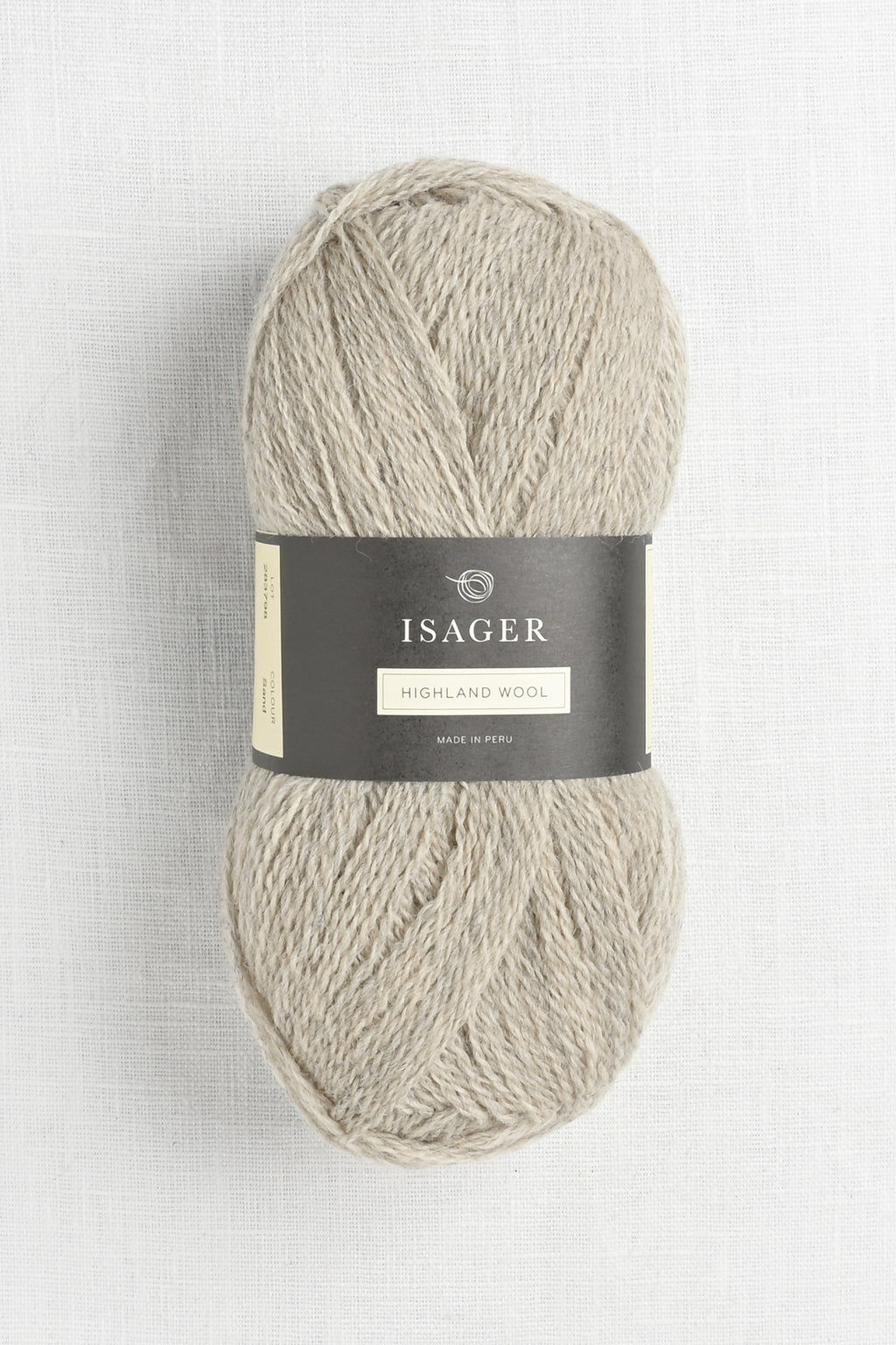 Isager Highland Wool Sand