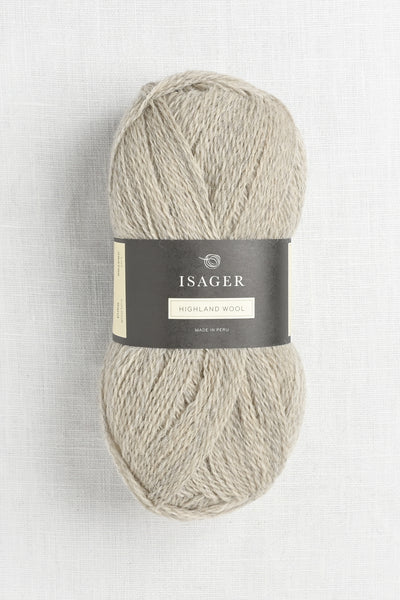 Isager Highland Wool Sand