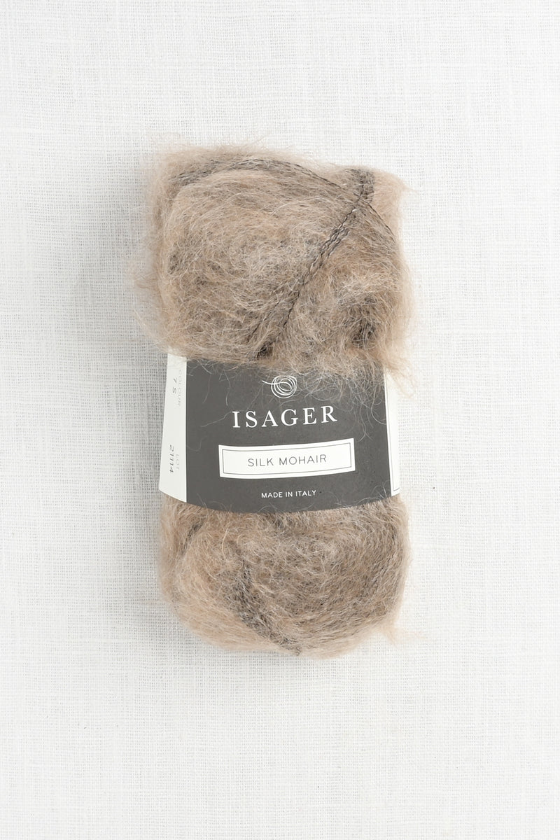 Isager Silk Mohair 7s Latte