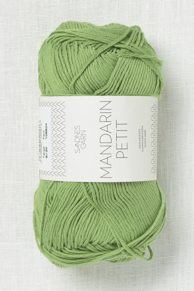 Sandnes Garn Mandarin Petit 8734 Green