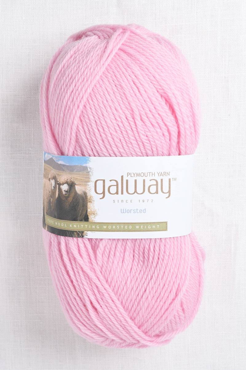 Plymouth Galway Worsted 162 Palest Pink