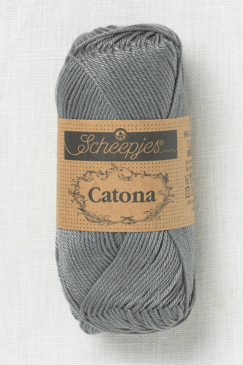 Scheepjes Catona 50g 242 Metal Grey