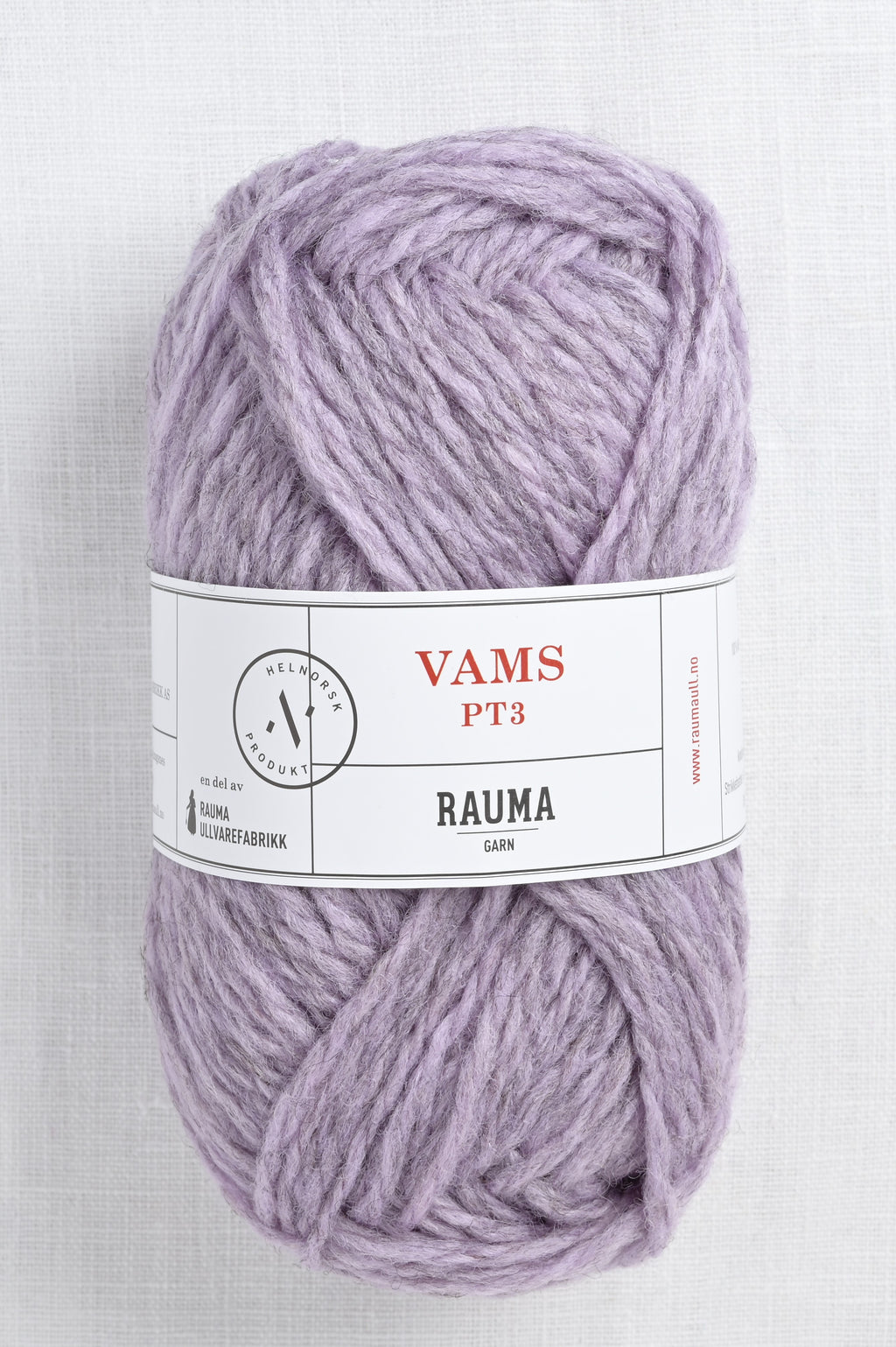 Rauma Vamsegarn 300 Lilac Heather