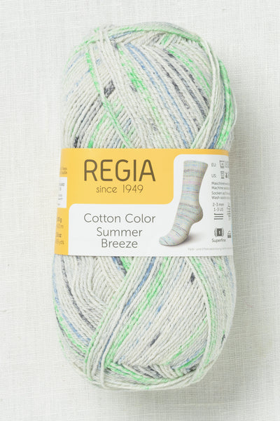 Regia Cotton Sock 2478 Sandy Walks (Summer Breeze)