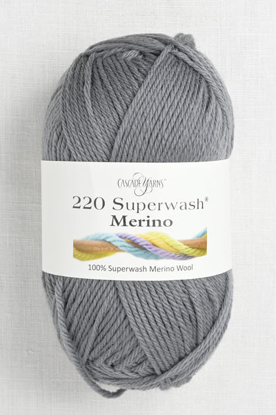 Cascade 220 Superwash Merino 67 Forged Iron