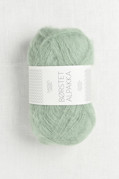 Sandnes Garn Borstet Alpakka 8532 Green