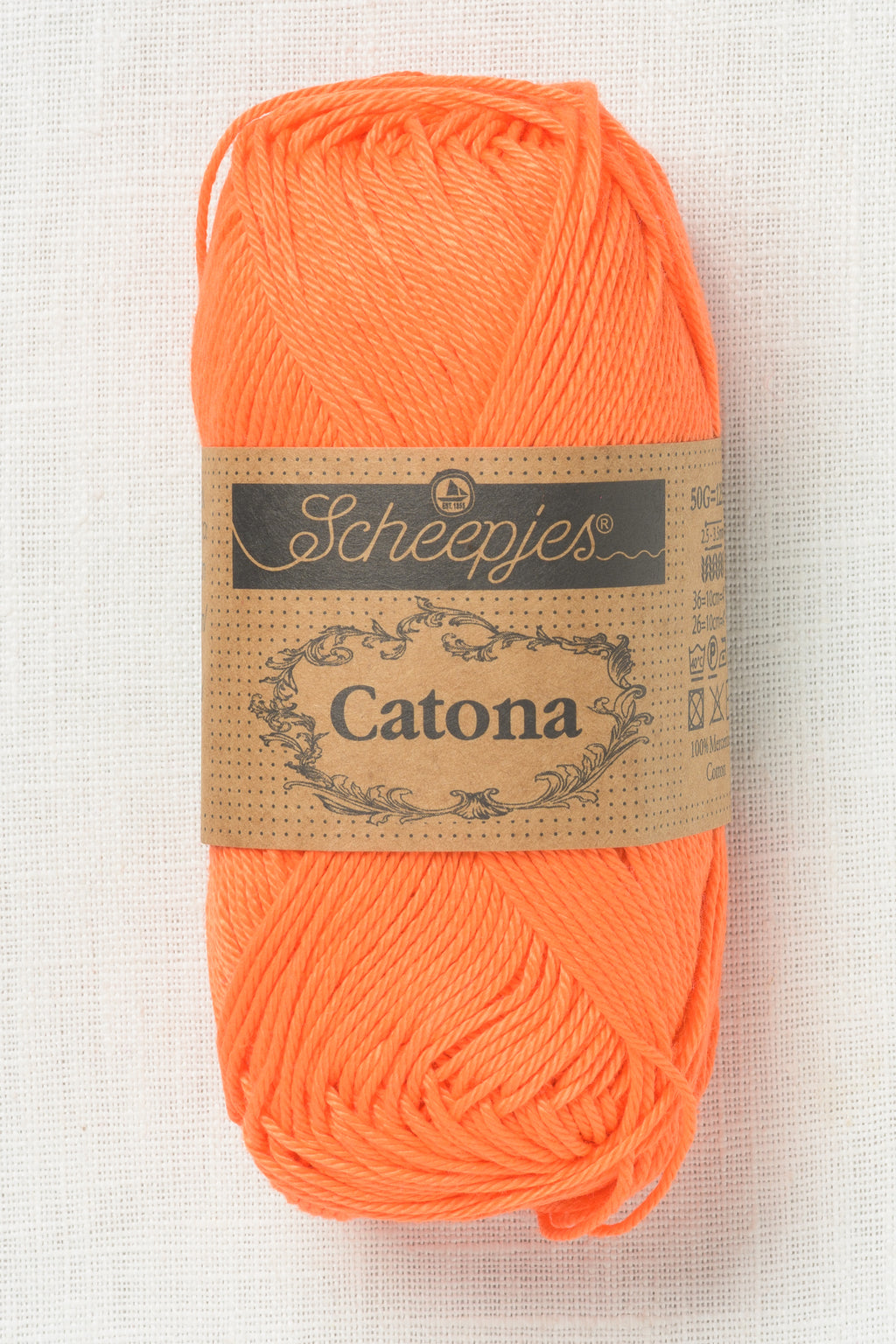 Scheepjes Catona 50g 603 Neon Orange