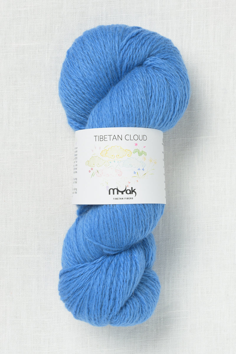 mYak Tibetan Cloud Corn Flower Blue