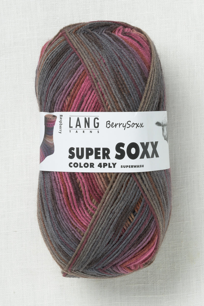 Lang Yarns Super Soxx Color 471 Raspberry