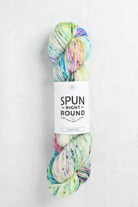 Spun Right Round Merino Aran Crystal Ball