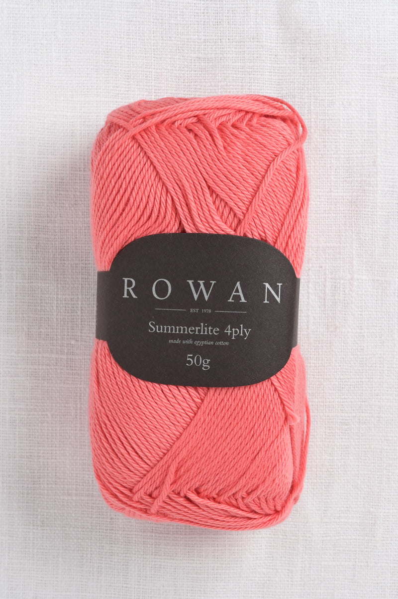 Rowan Summerlite 4Ply 442 Coral Blush