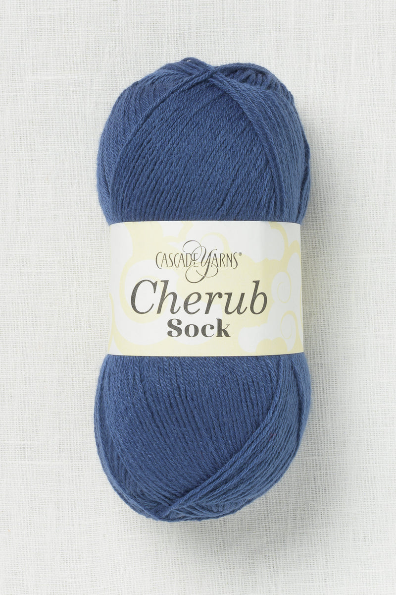 Cascade Cherub Sock 27 Navy