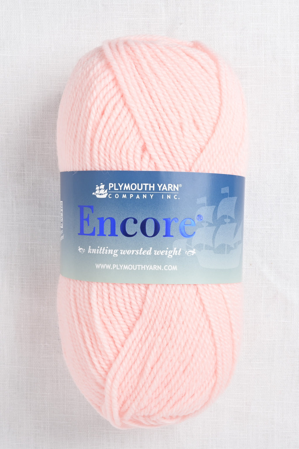 Plymouth Encore Worsted 597 Pale Peach