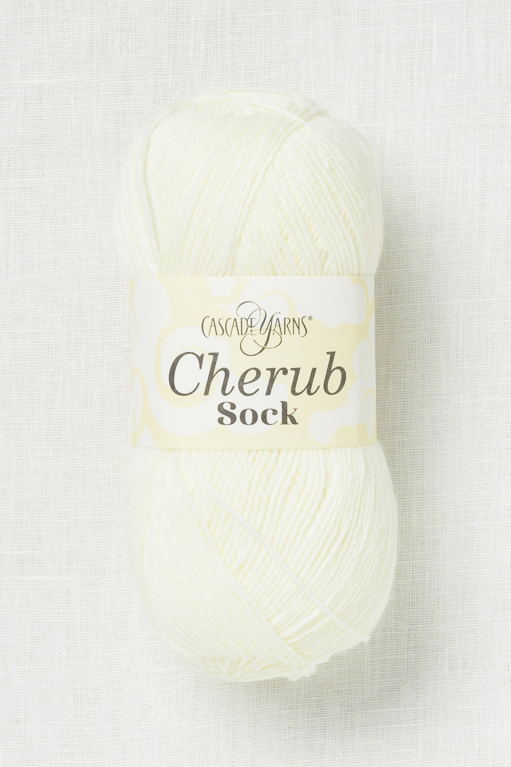 Cascade Cherub Sock 09 Ecru