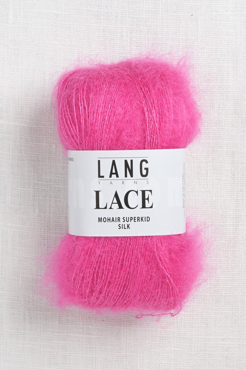 Lang Yarns Lace 85 Bright Pink