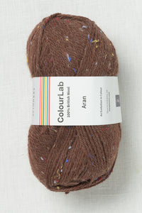 WYS ColourLab Aran Chocolate Brown