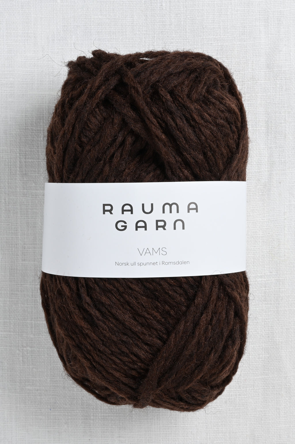 Rauma Vamsegarn 417 Dark Chocolate Heather