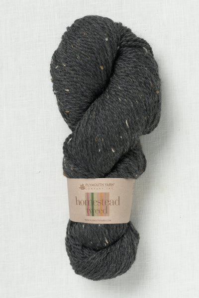 Plymouth Homestead Tweed 527 Charcoal Tweed