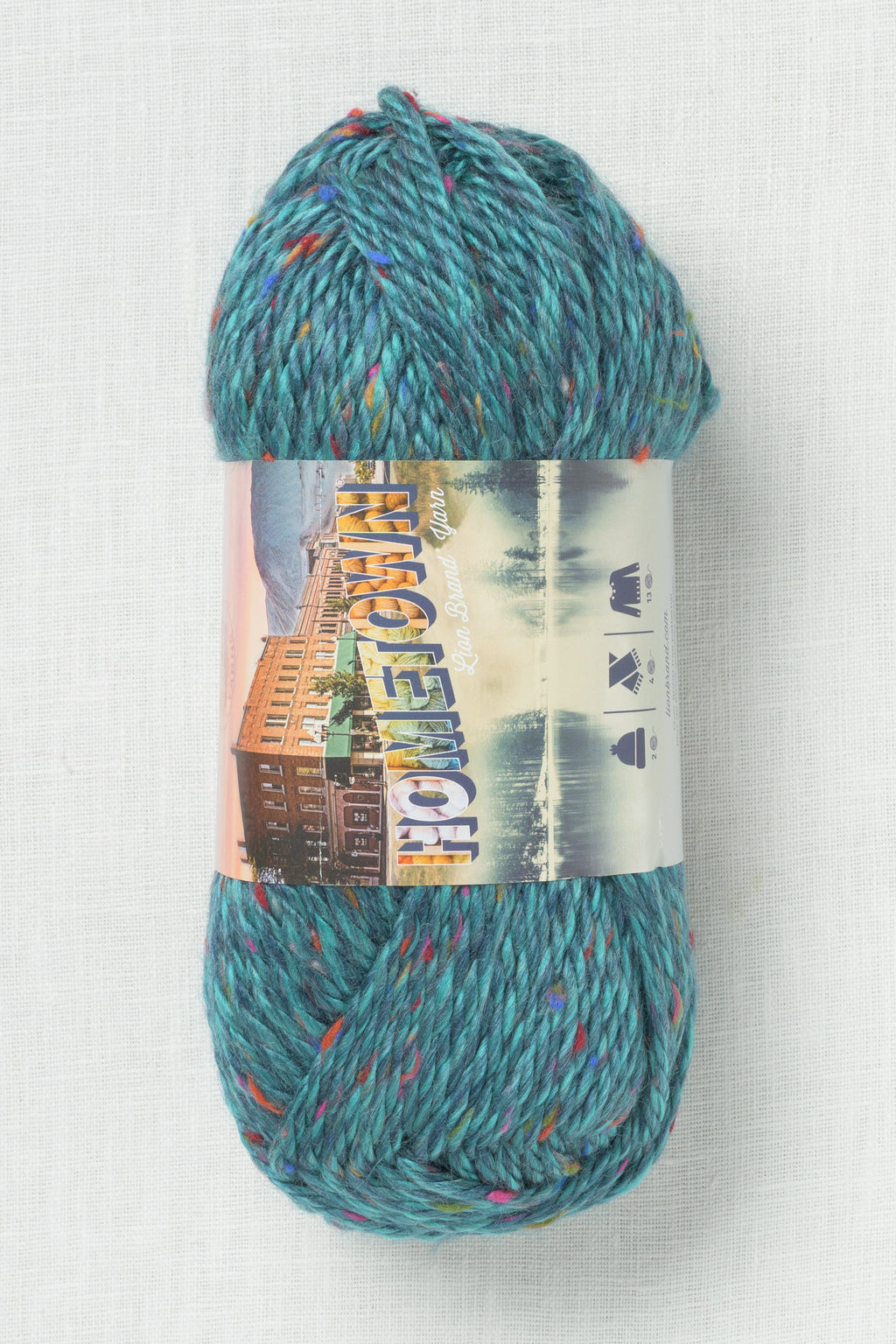 Lion Brand Hometown 308H Key Largo Tweed (113g)