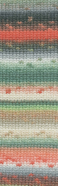 Wooladdicts Mystery 9 Red Green Black swatch