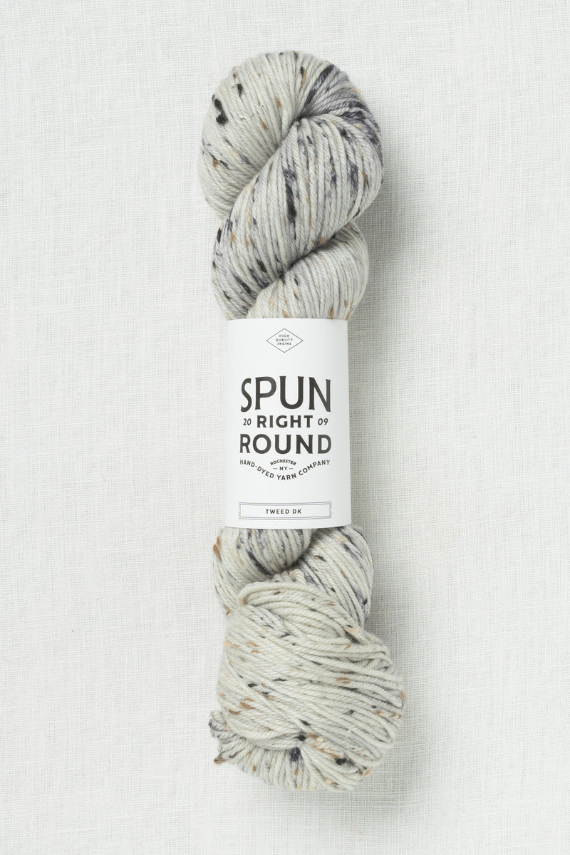 Spun Right Round Tweed DK Pavement