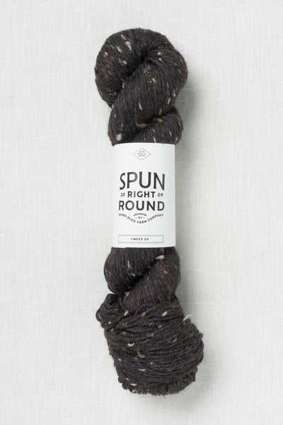 Spun Right Round Tweed DK Night Owl