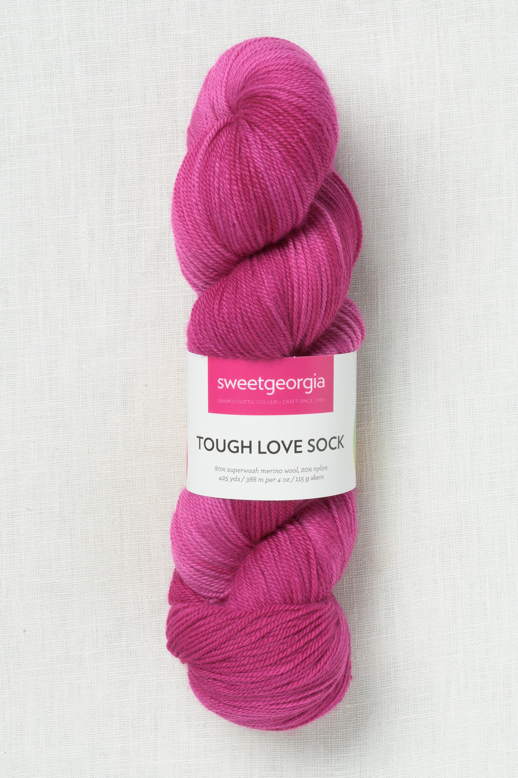 Sweet Georgia Tough Love Sock Crushed Berry