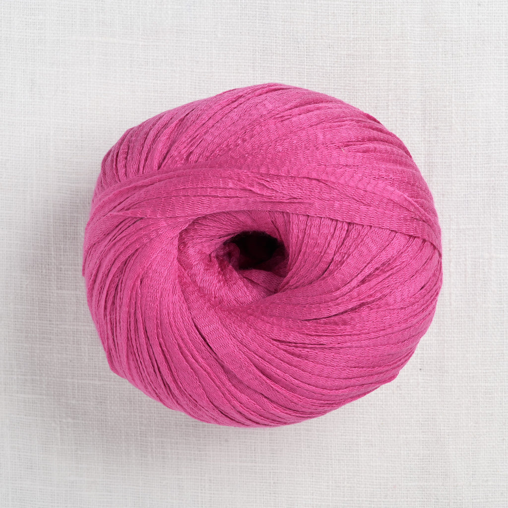 Wool and the Gang Tina Tape Yarn 40 Hot Pink