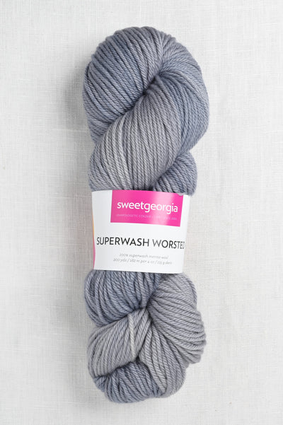 Sweet Georgia Superwash Worsted Silver