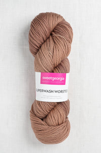 Sweet Georgia Superwash Worsted Brown Sugar