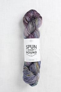 Spun Right Round Merino Aran Dirty Denim