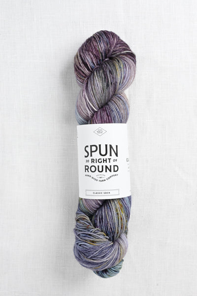 Spun Right Round Classic Sock Dirty Denim