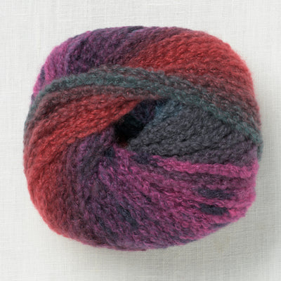 Lang Yarns Cashmere Light Color 5 Pink Bordeaux Turquoise