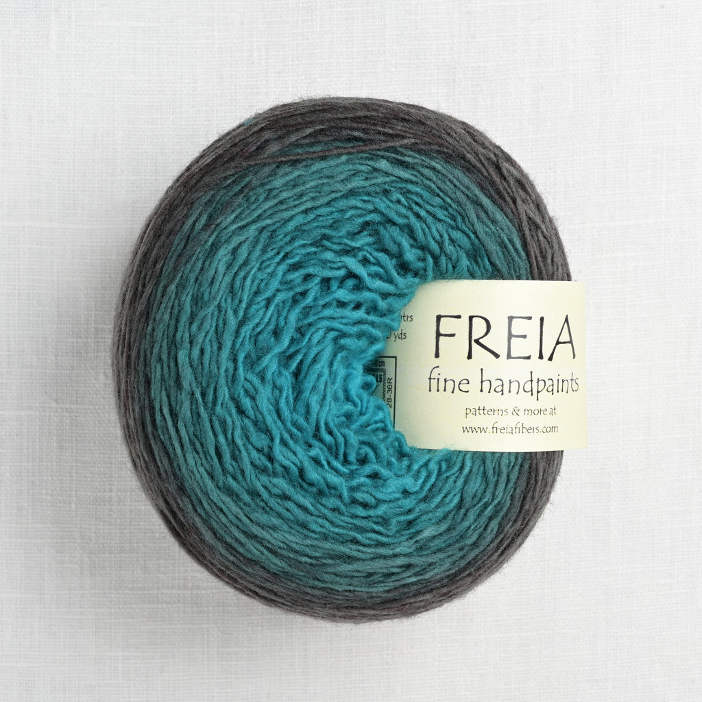 Freia Fingering Shawl Ball Tijuana Teal