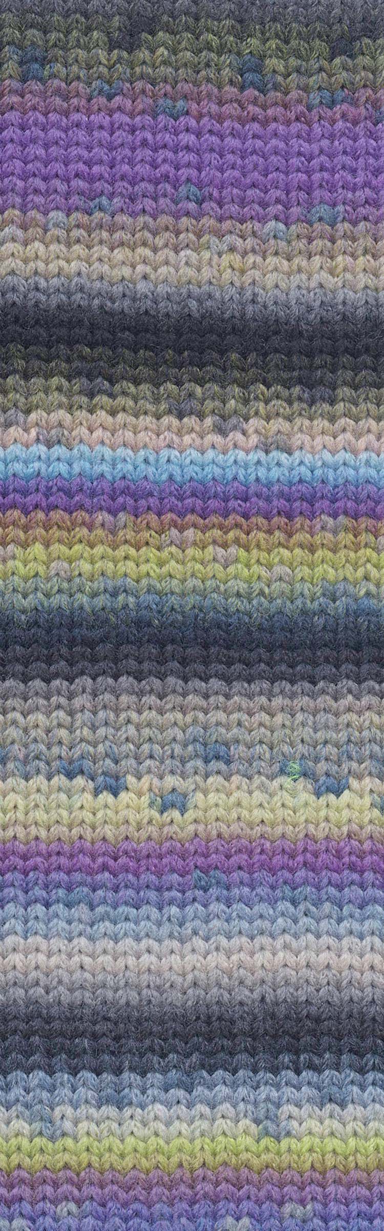 Wooladdicts Mystery 3 Lilac Blue Green swatch