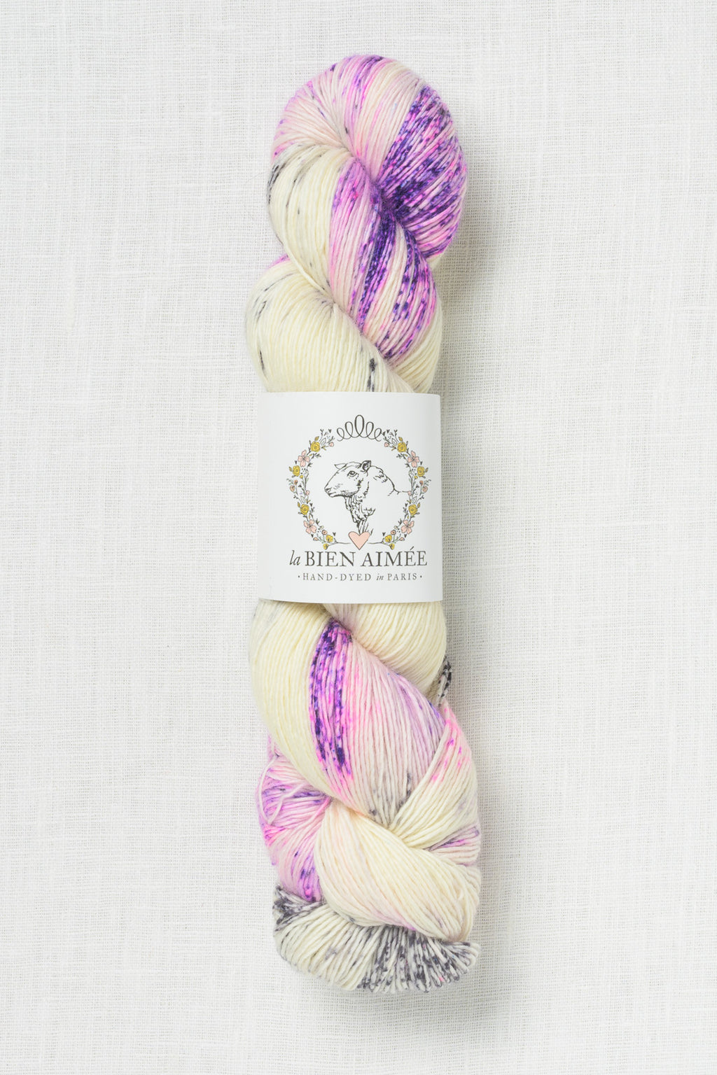 La Bien Aimee Merino Aran Gateway Purple