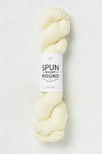 Spun Right Round Squish DK Bone