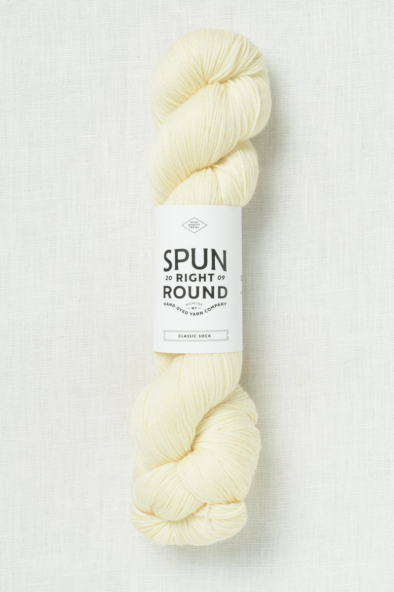 Spun Right Round Squish DK Bone