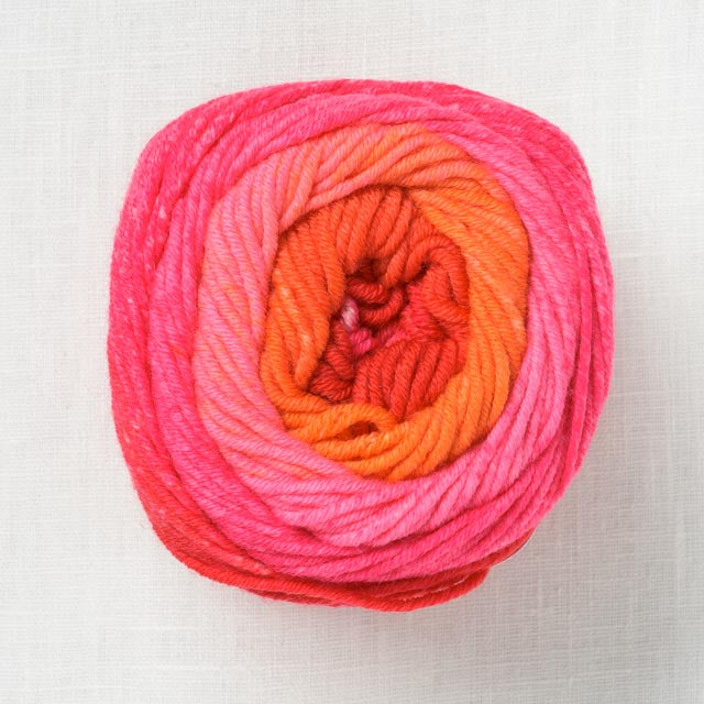 Lang Yarns Merino Plus Color 208 Rose Orange Red