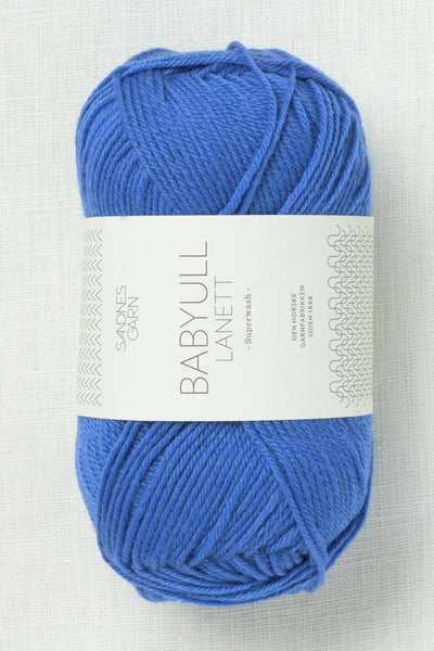 Sandnes Garn Babyull Lanett 5845 Dazzling Blue