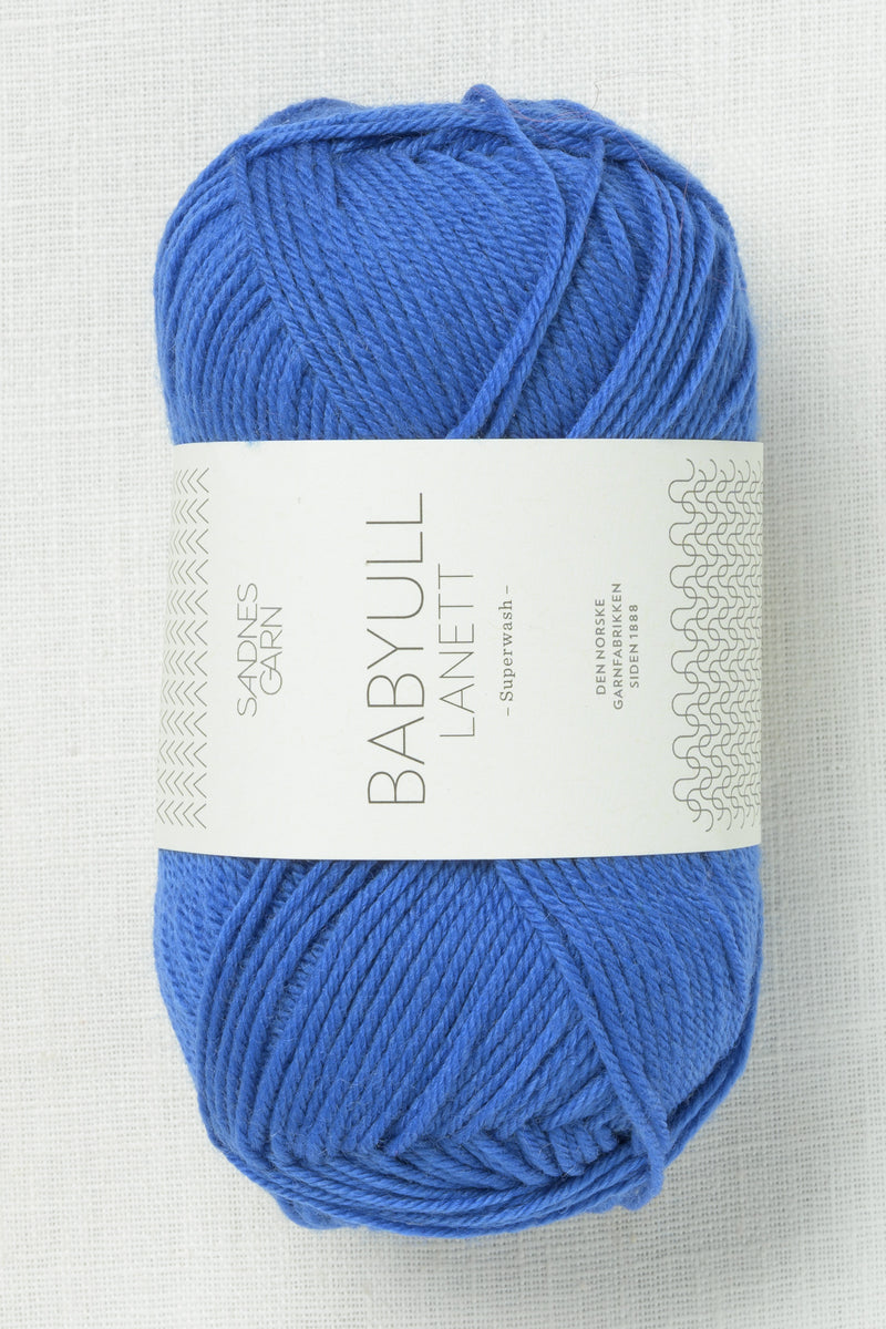 Sandnes Garn Babyull Lanett 5845 Dazzling Blue